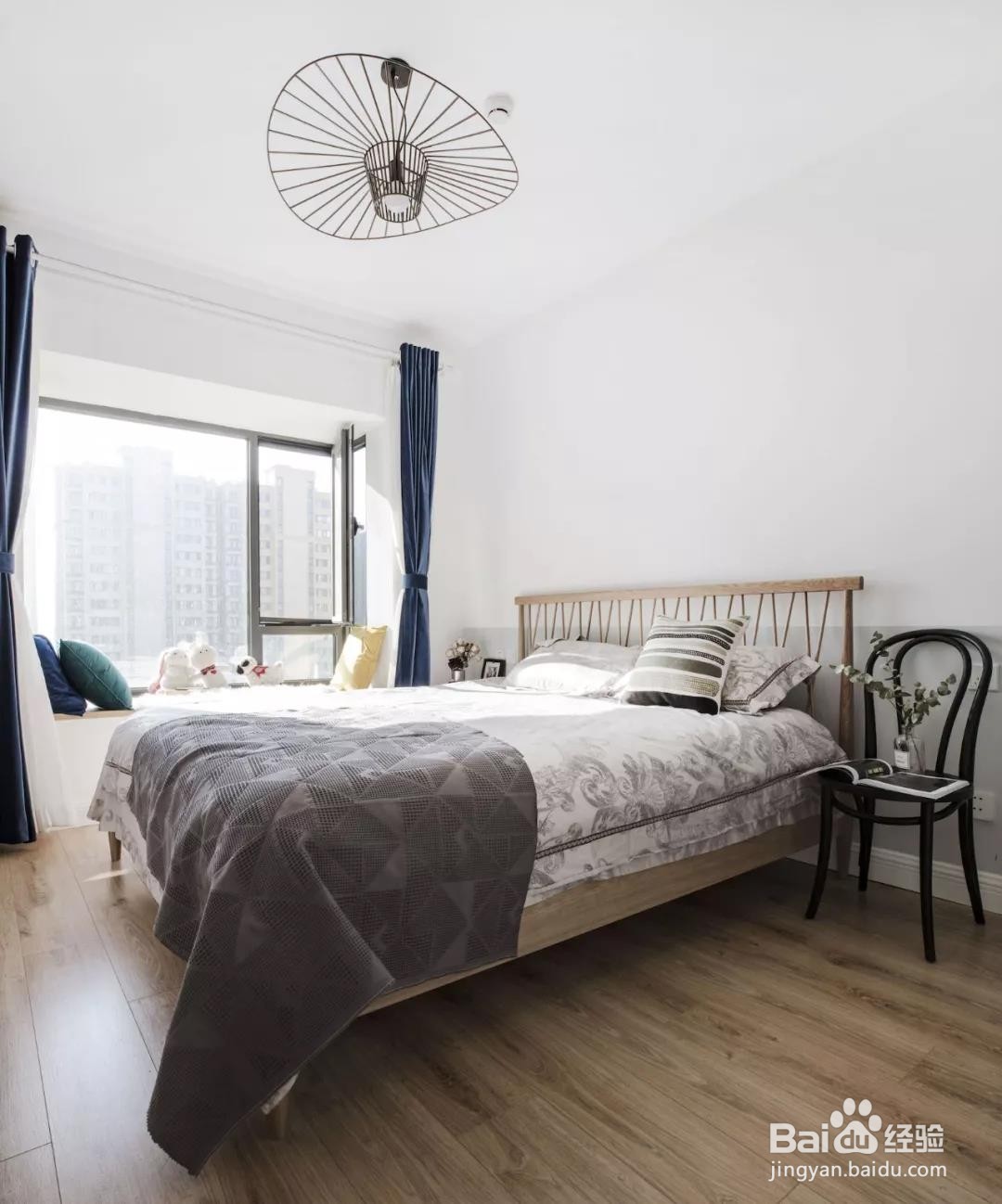 小俩口花6万半包装80㎡北欧风