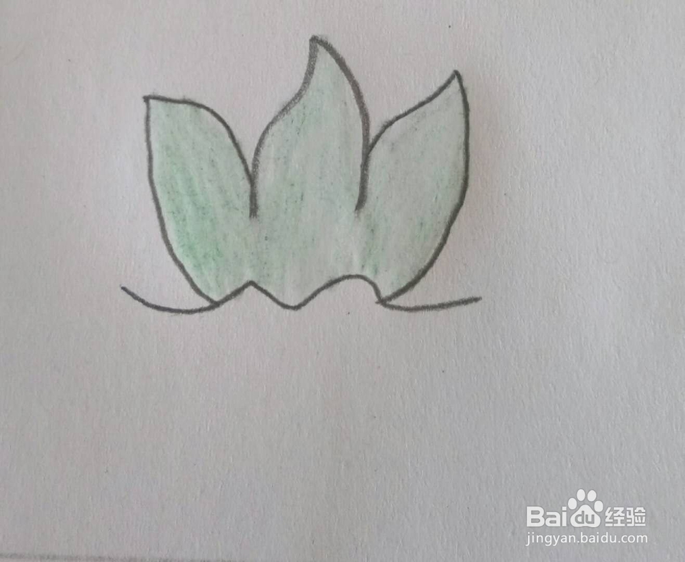 教你画简笔画小草画法7