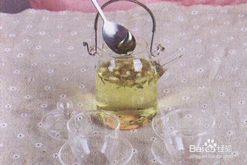 金银茉莉花茶减肥瘦身花草茶冲泡步骤
