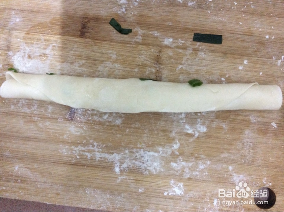 手工葱油花卷制作 拧麻花法