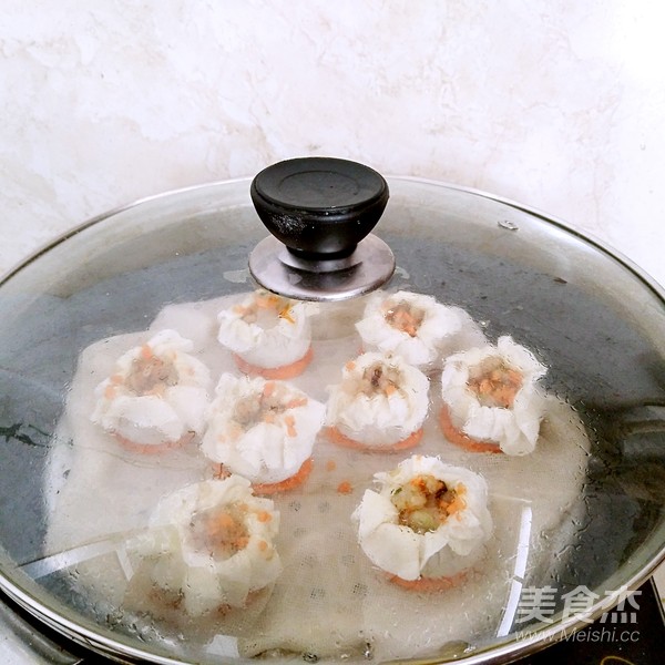 素锦烧麦的做法