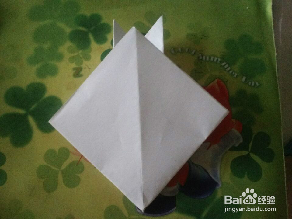 怎样折可爱的小兔子脸