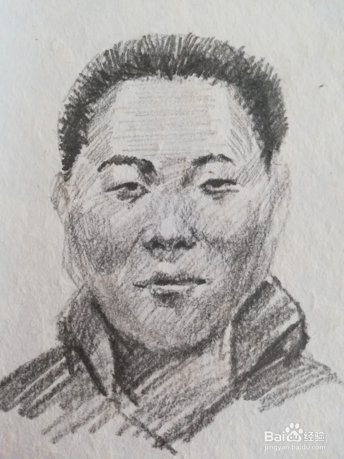 怎么画短发男青年速写头像