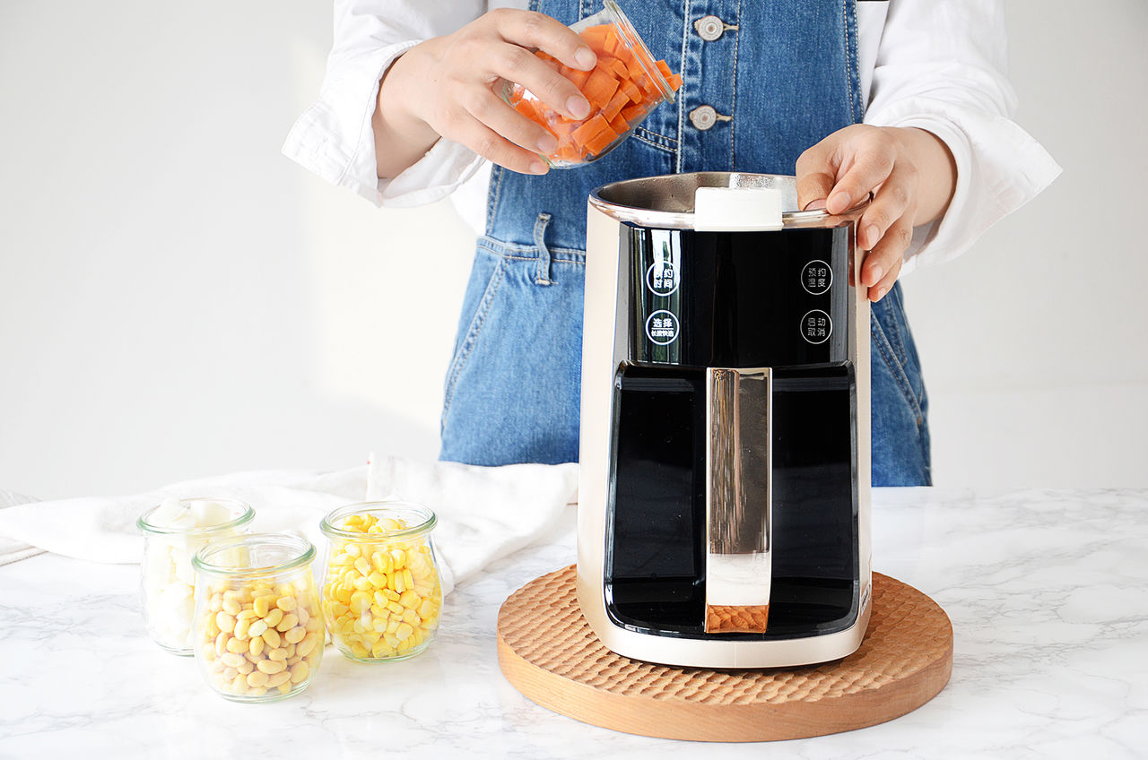 感受幸福从自制开始——润肤田园豆浆的做法!