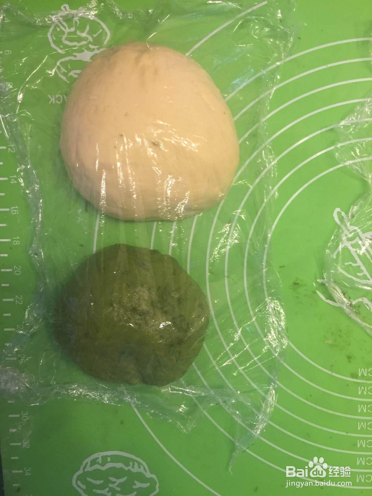 双色抹茶吐司的做法