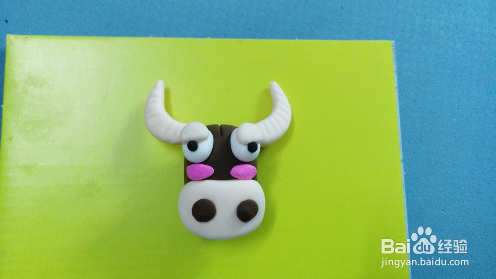 陶泥制作—勤劳的小牛