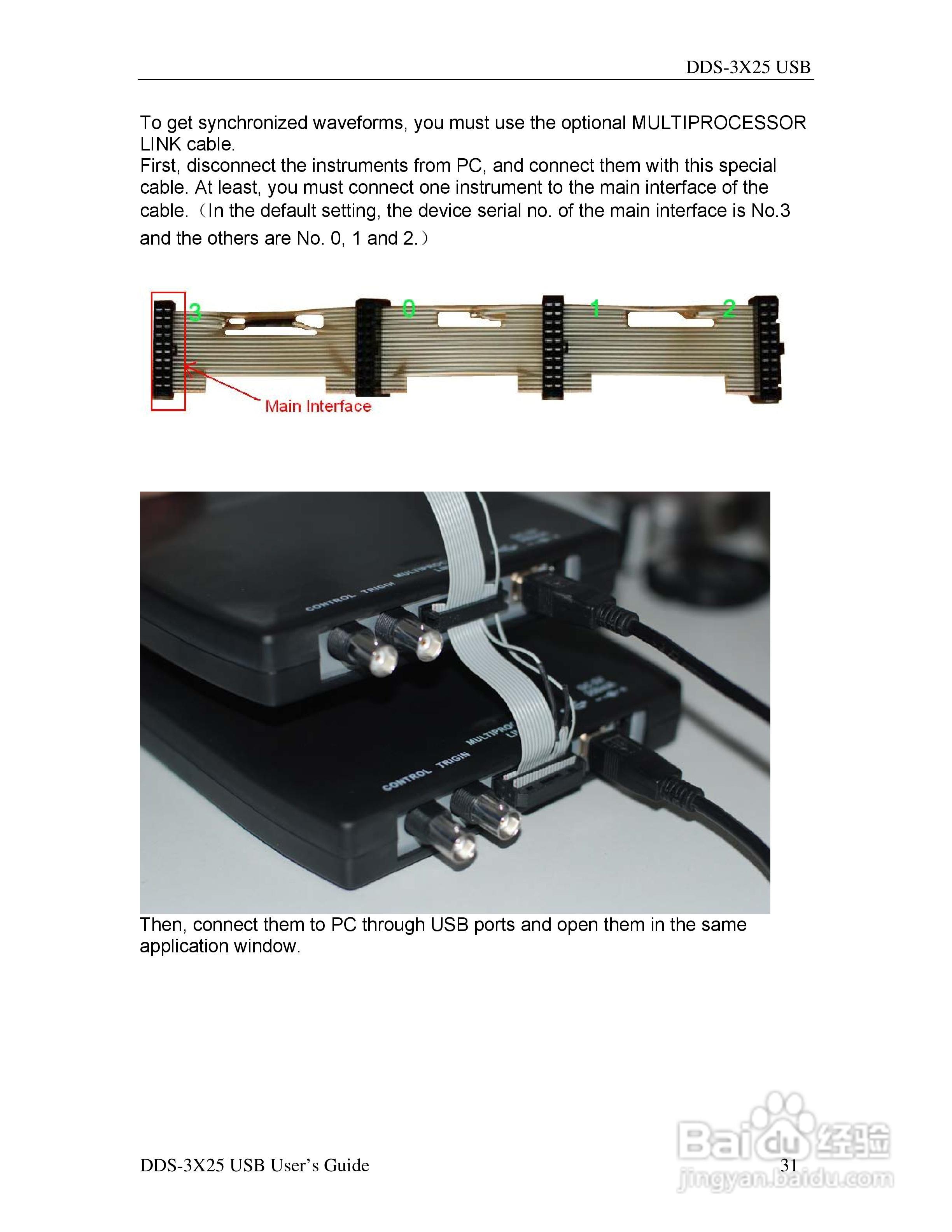 USB 函数/任意波形信号发生器 DDS-3X25说明书:[4]