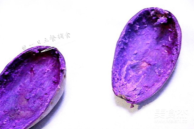 紫薯沙拉船的做法