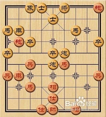 中国象棋杀法——侧面虎