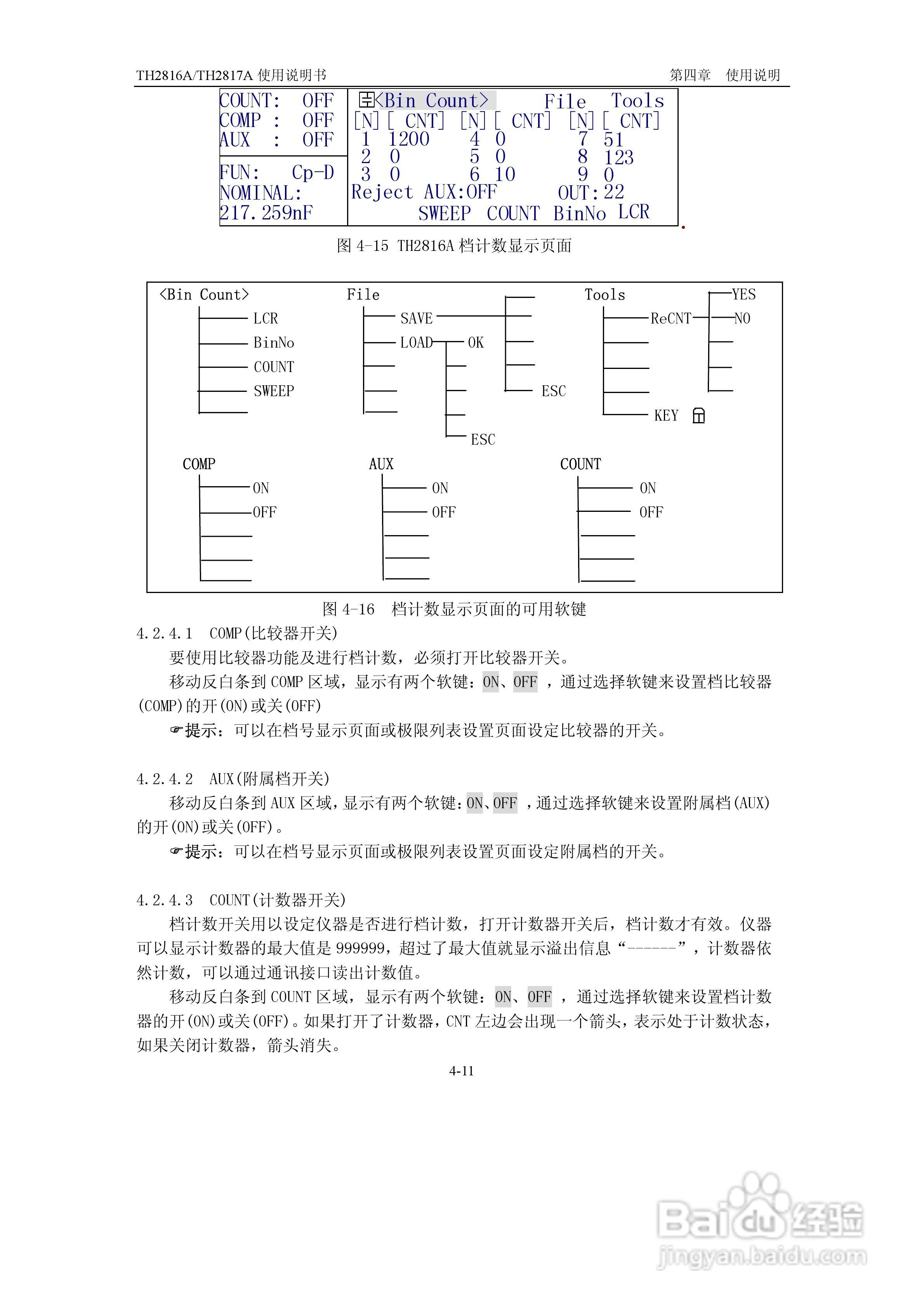 锦流源电子TH2817A/TH2816A LCR数字电桥说明书:[4]