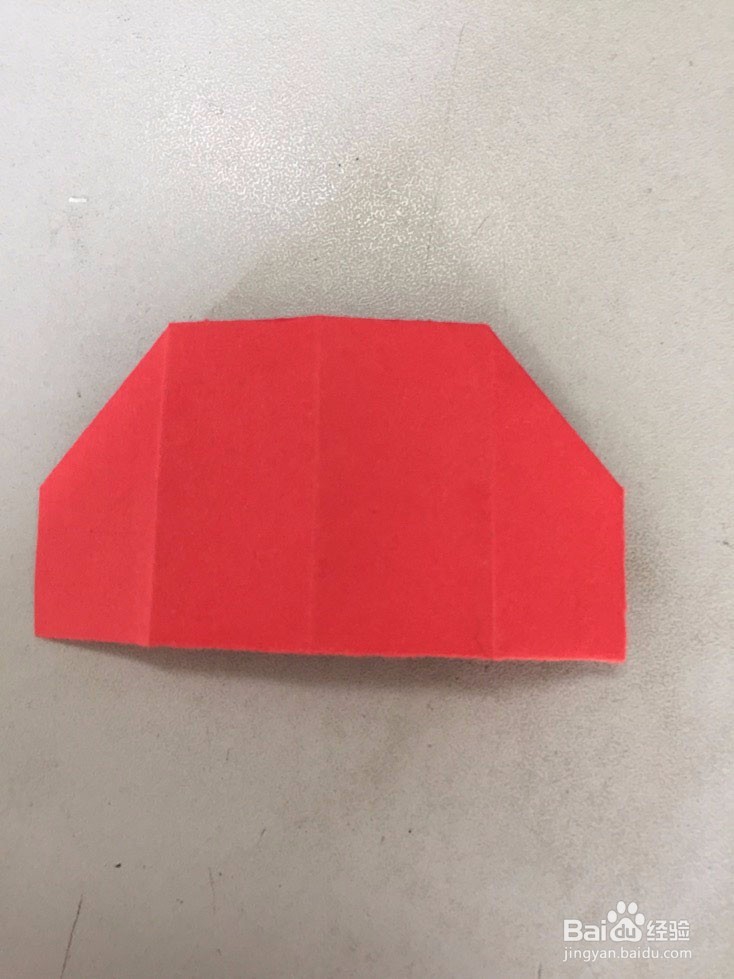 幼儿书生帽子亲子折纸