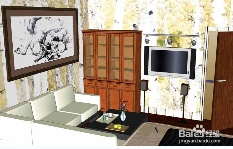 房子装修设计图展示 小空间装出大味道