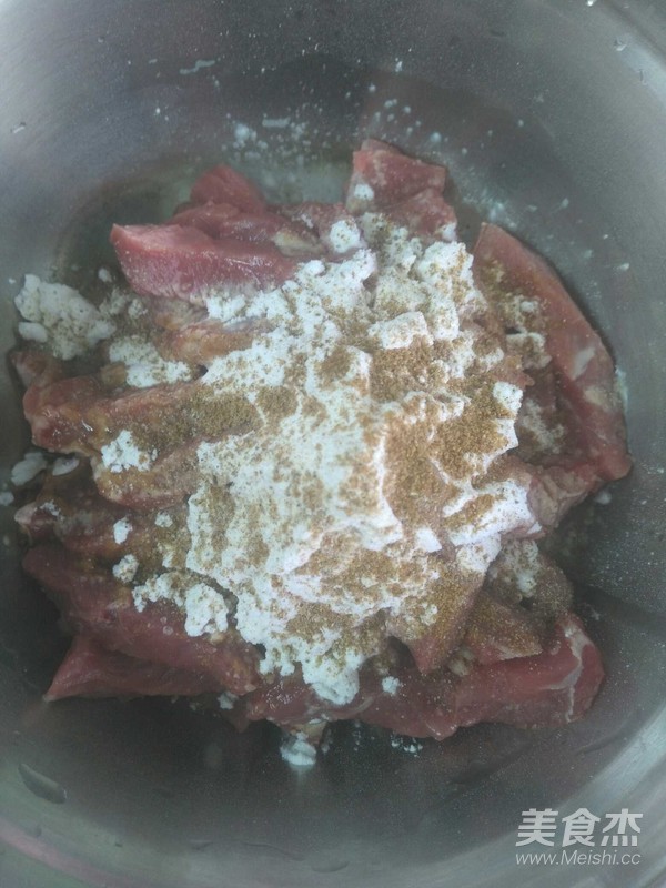 青椒牛肉的做法