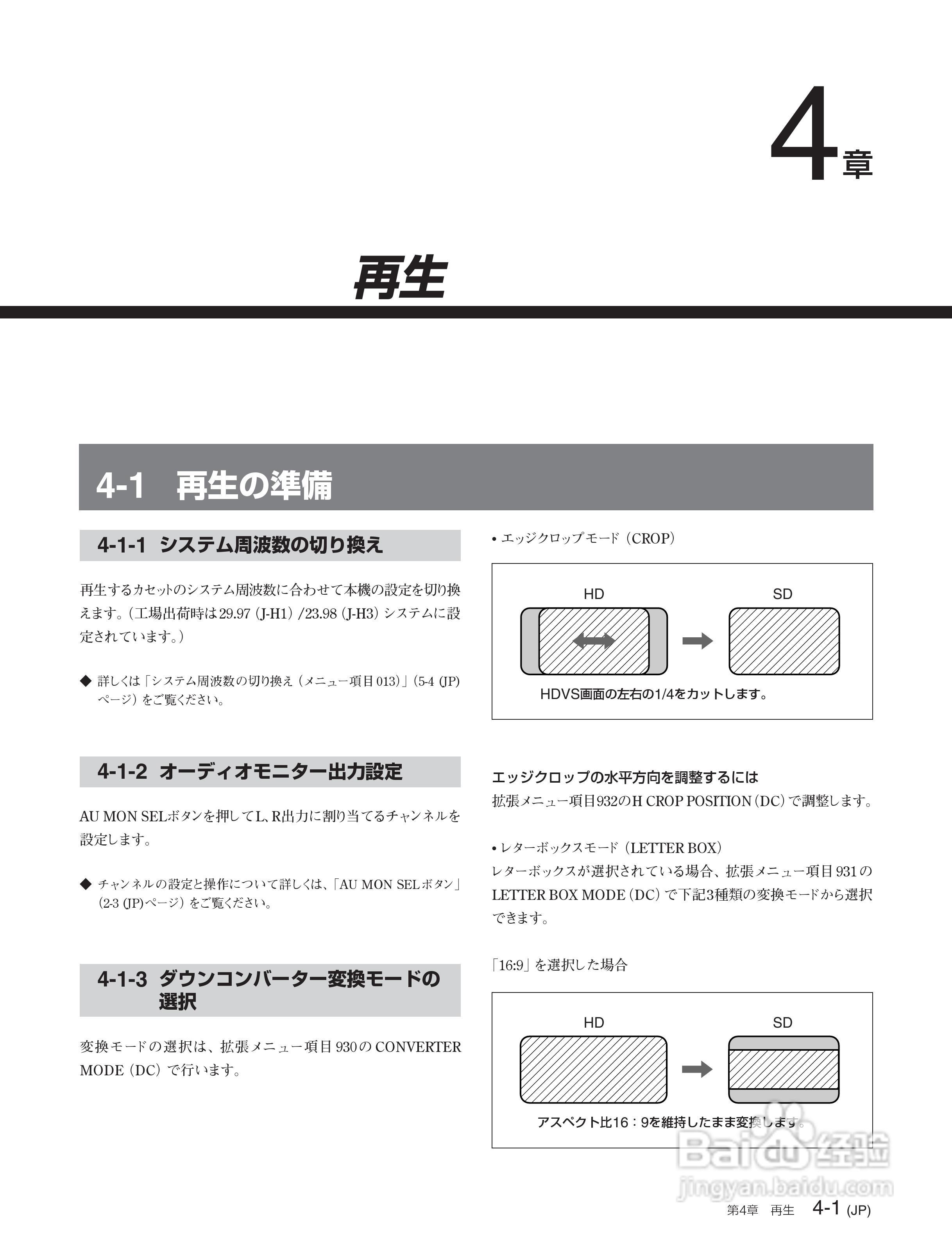 SONY J-H1 J-H3 编辑机说明书:[3]