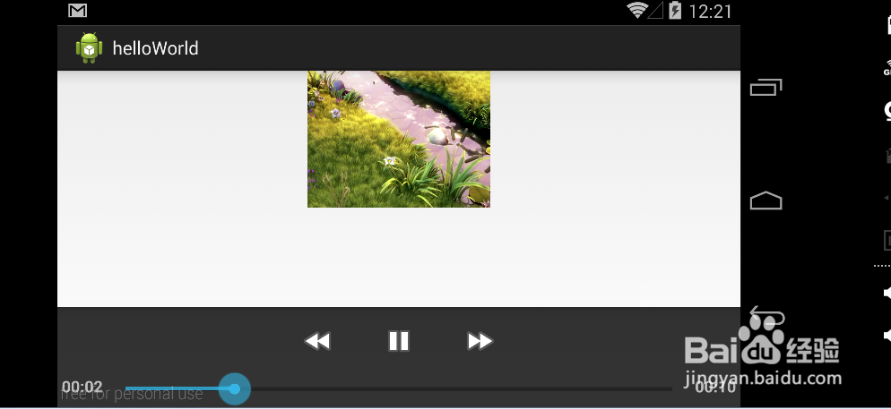 android开发：[14]UI控件之VideoView