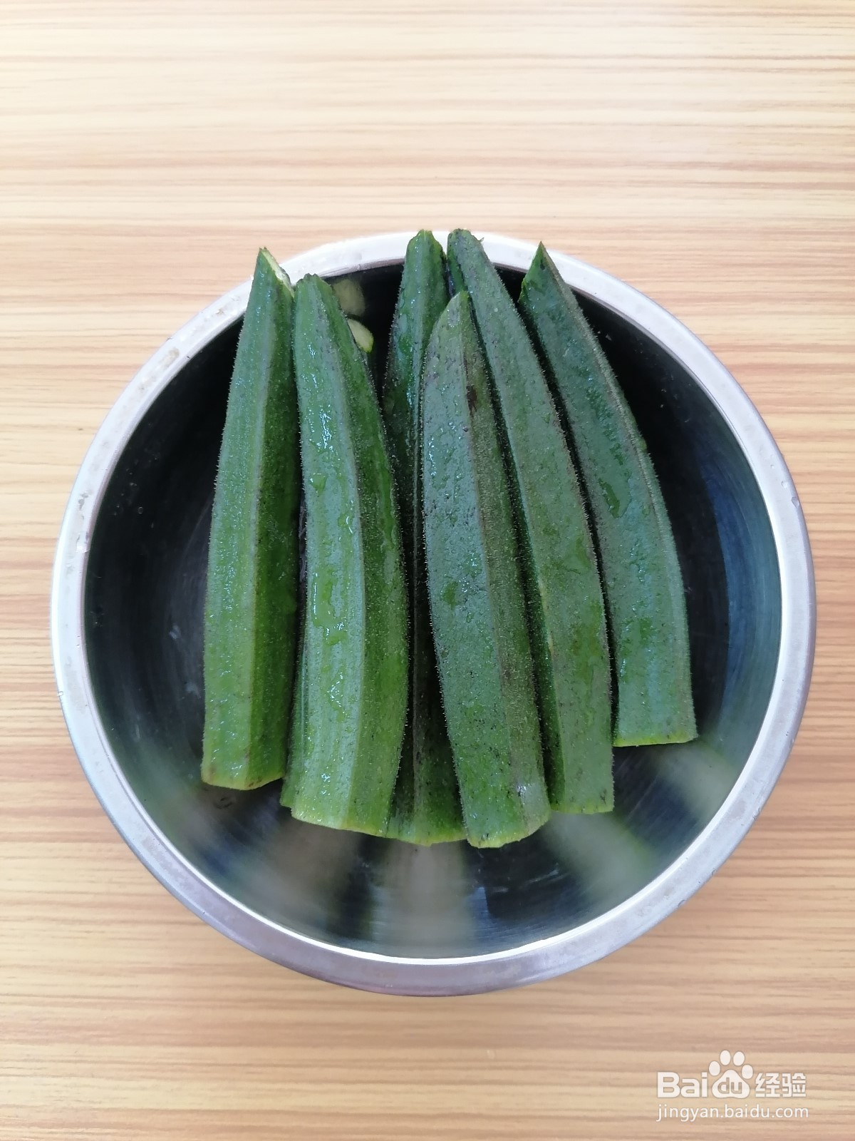 猪瘦肉快炒黄秋葵