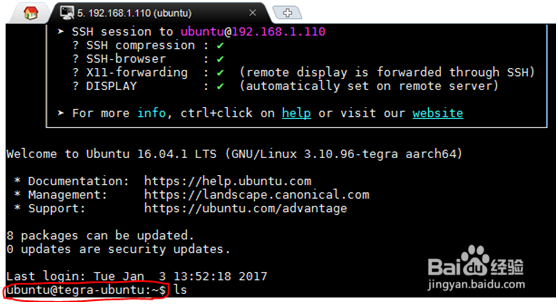MobaXterm Xserver远程操作Jetson TX1