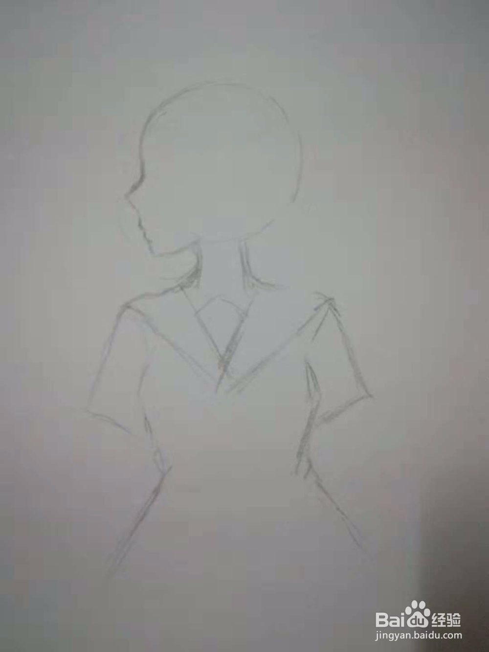 《地铁上的少女》漫画手绘插画线稿教程