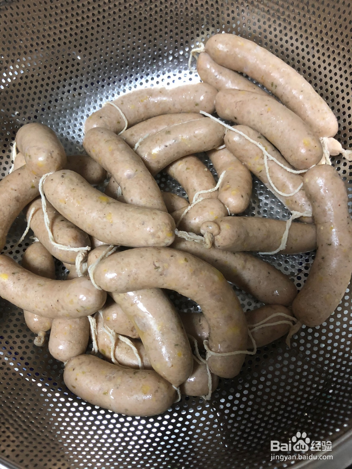 黑胡椒脆皮香肠的做法