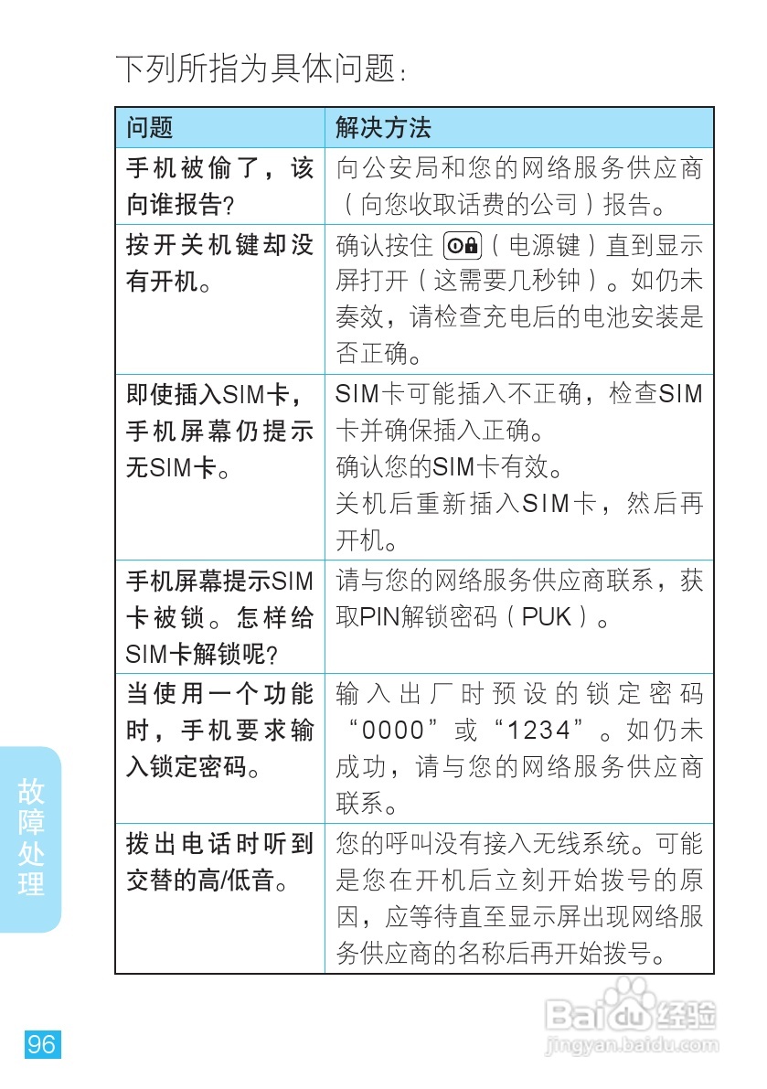 摩托罗拉ME863手机使用说明书:[10]