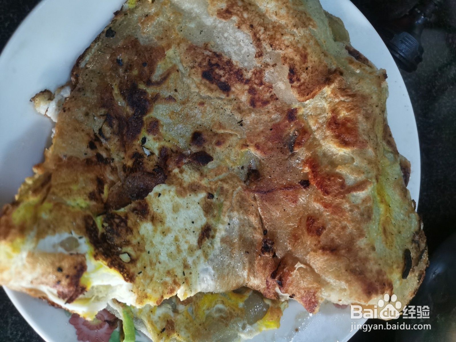 葱香鸡蛋烙饼