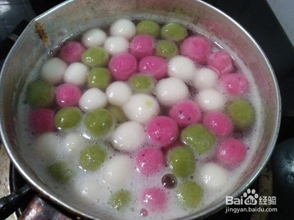 桂花小汤圆的做法