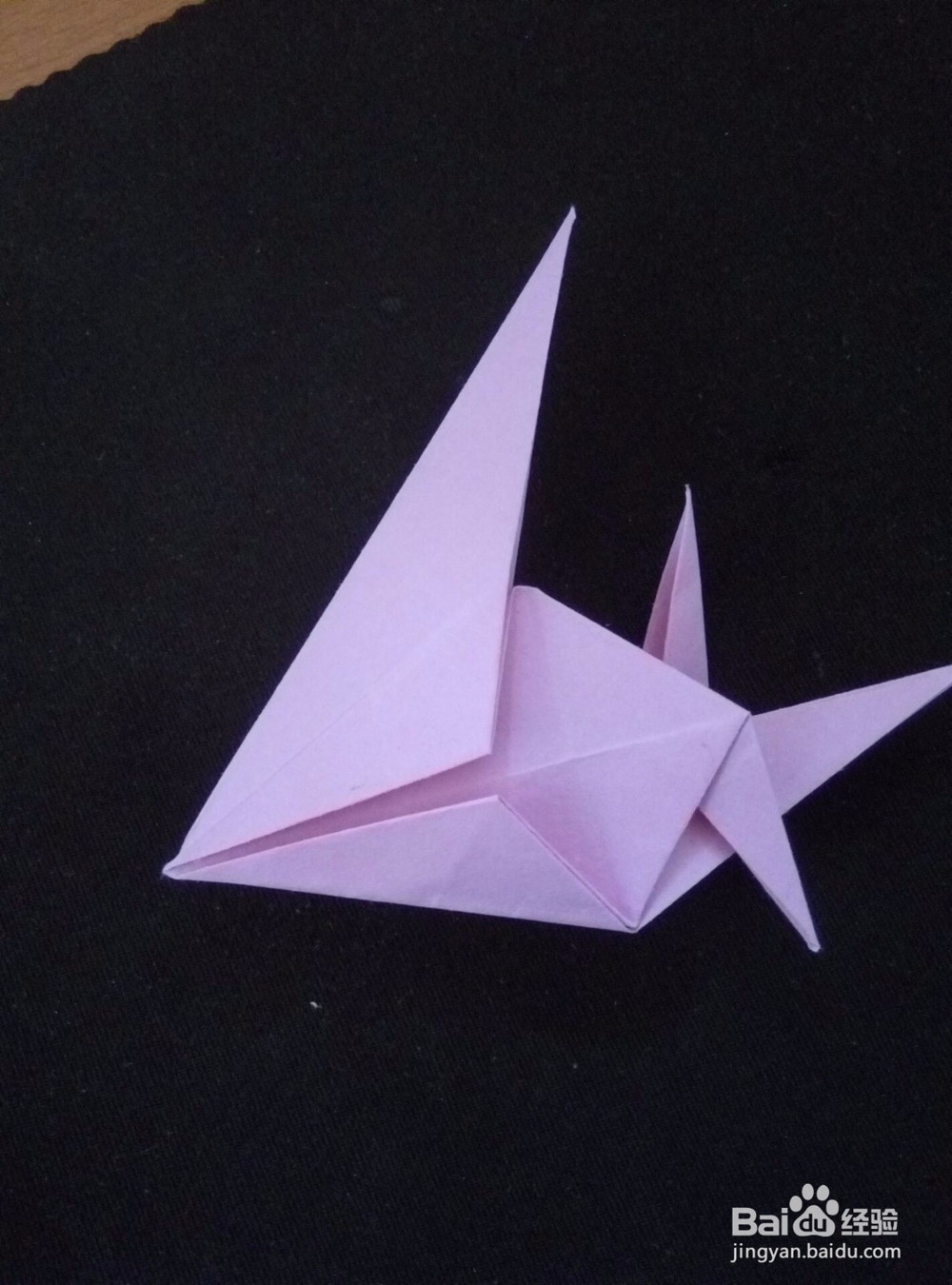 如何快速折出一只小金鱼