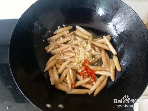 酸脆藕心菜的做法