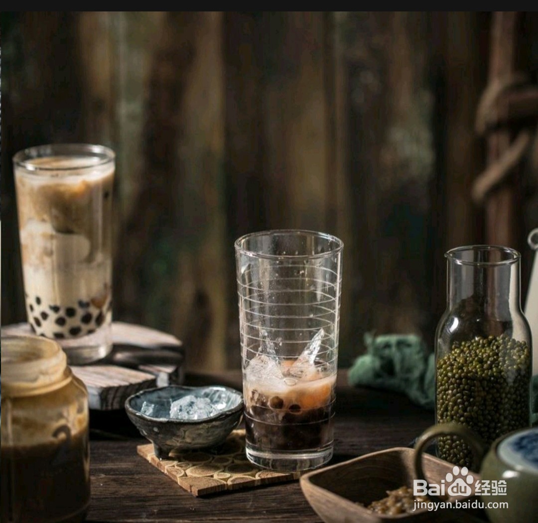 如何制作珍珠绿豆沙鲜奶？