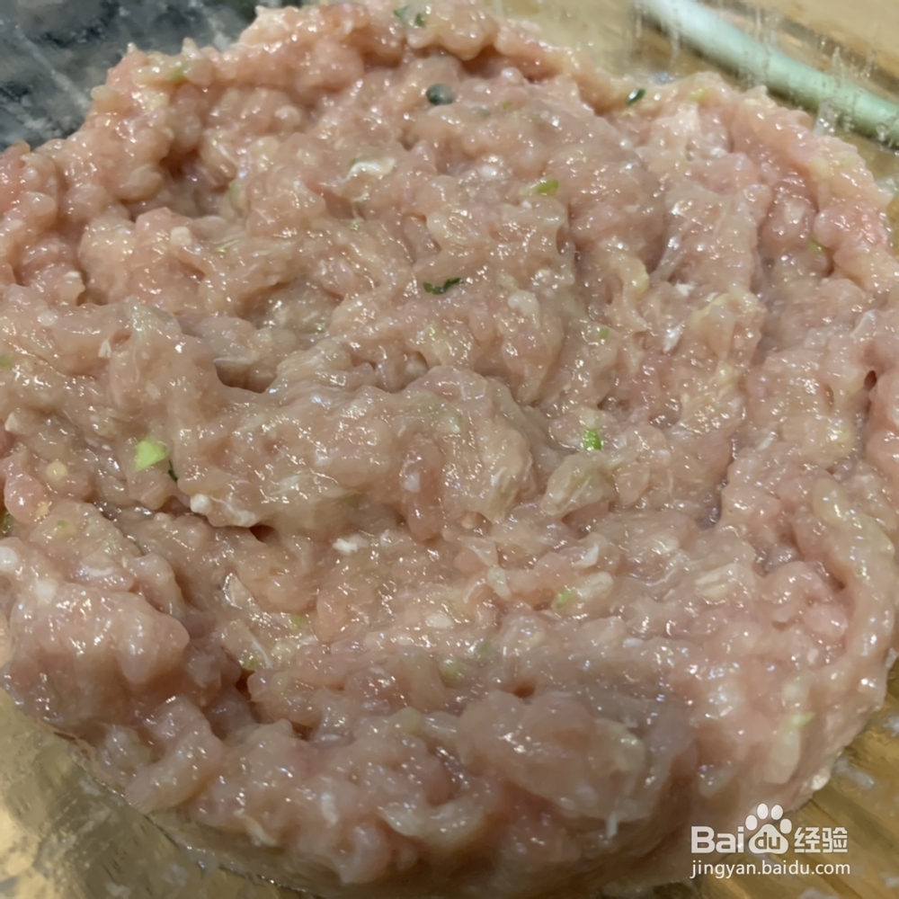 爽脆可口的荠菜猪肉云吞