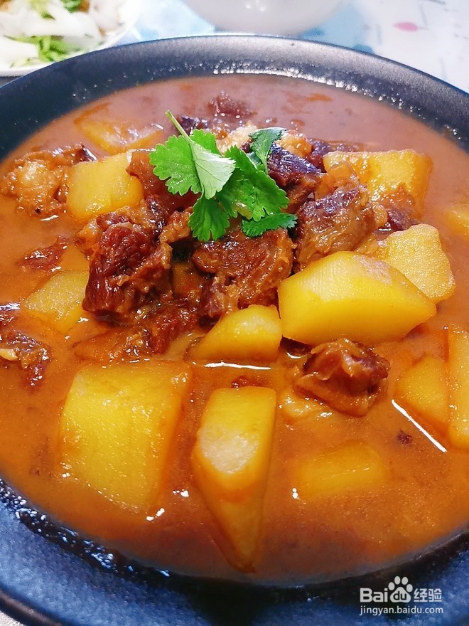 怎么做好吃的牛肉炖土豆