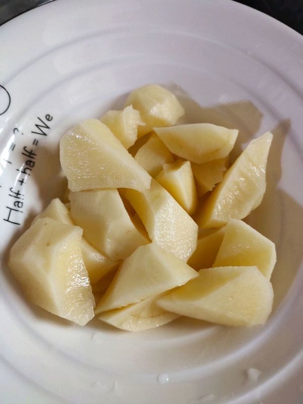 鸡心鸭胗炖土豆