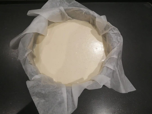 青苹果巴斯克蛋糕