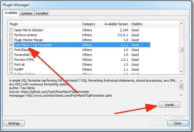【Notepad++】：[2]怎么美化sql排版