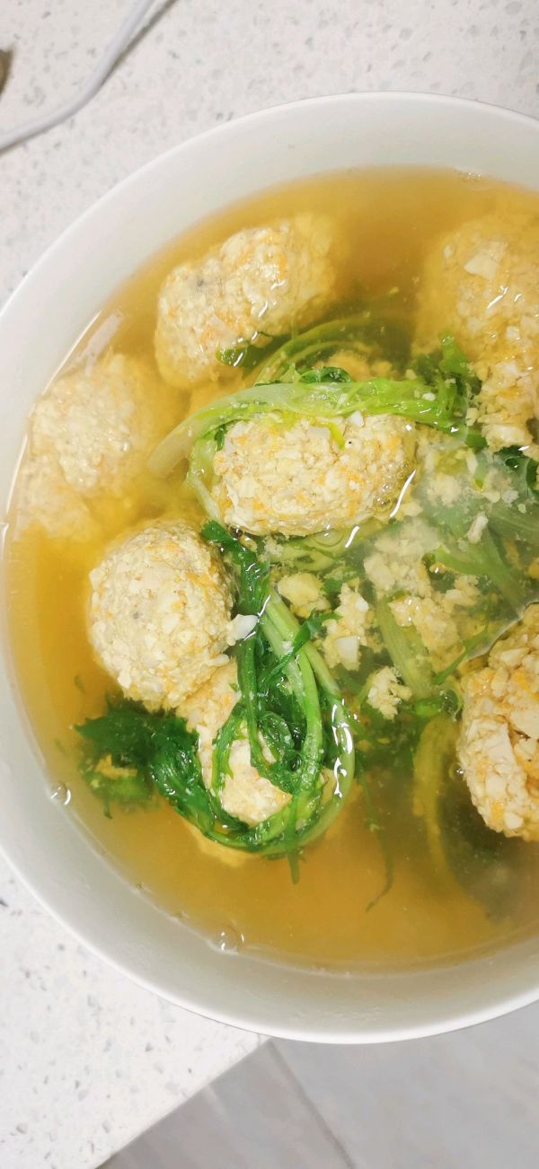 减肥豆腐丸子汤