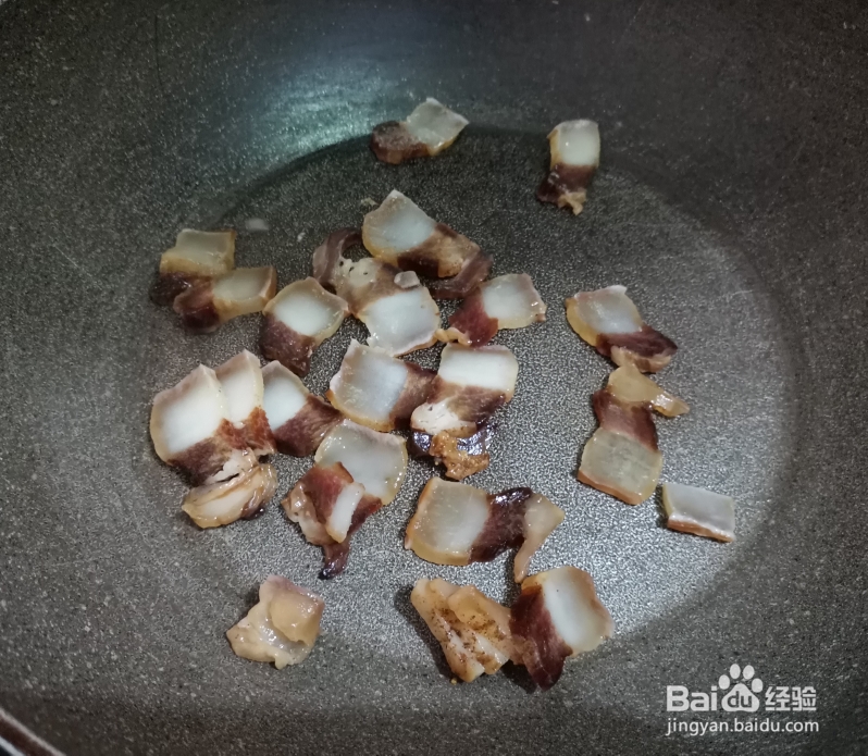 妈妈教你做腊肉炒芥蓝