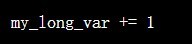 python long变量的使用