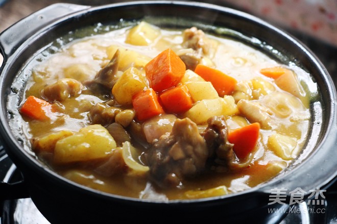 咖喱鸡肉的做法