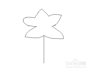 怎么画红花绿叶呢