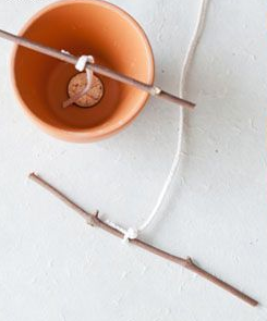 花盆烛台的做法