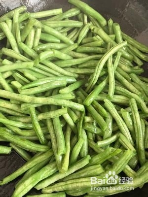 健康养生佳品干煸四季豆的做法