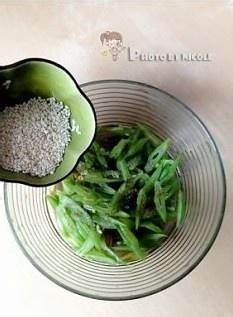 食补佳品芝香四季豆的做法