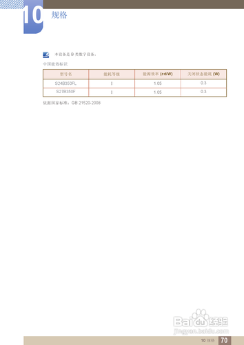 【说明书】三星S27B350F液晶显示器(四)