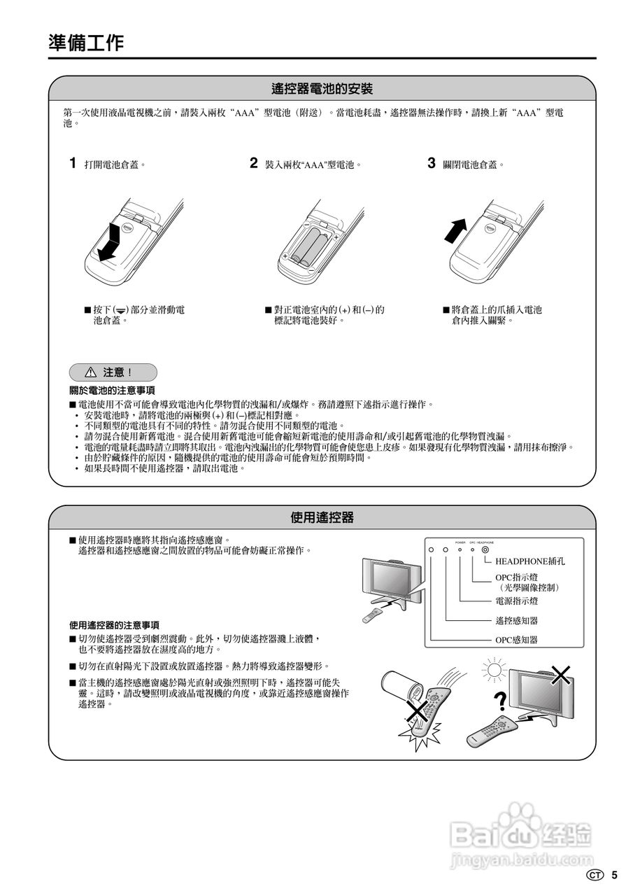声宝LC-20B6H型液晶电视机说明书:[1]