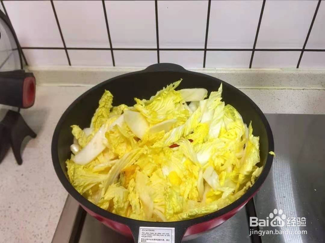 家常--白菜炒粉条