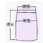 五种女性职业装尺寸测量方法