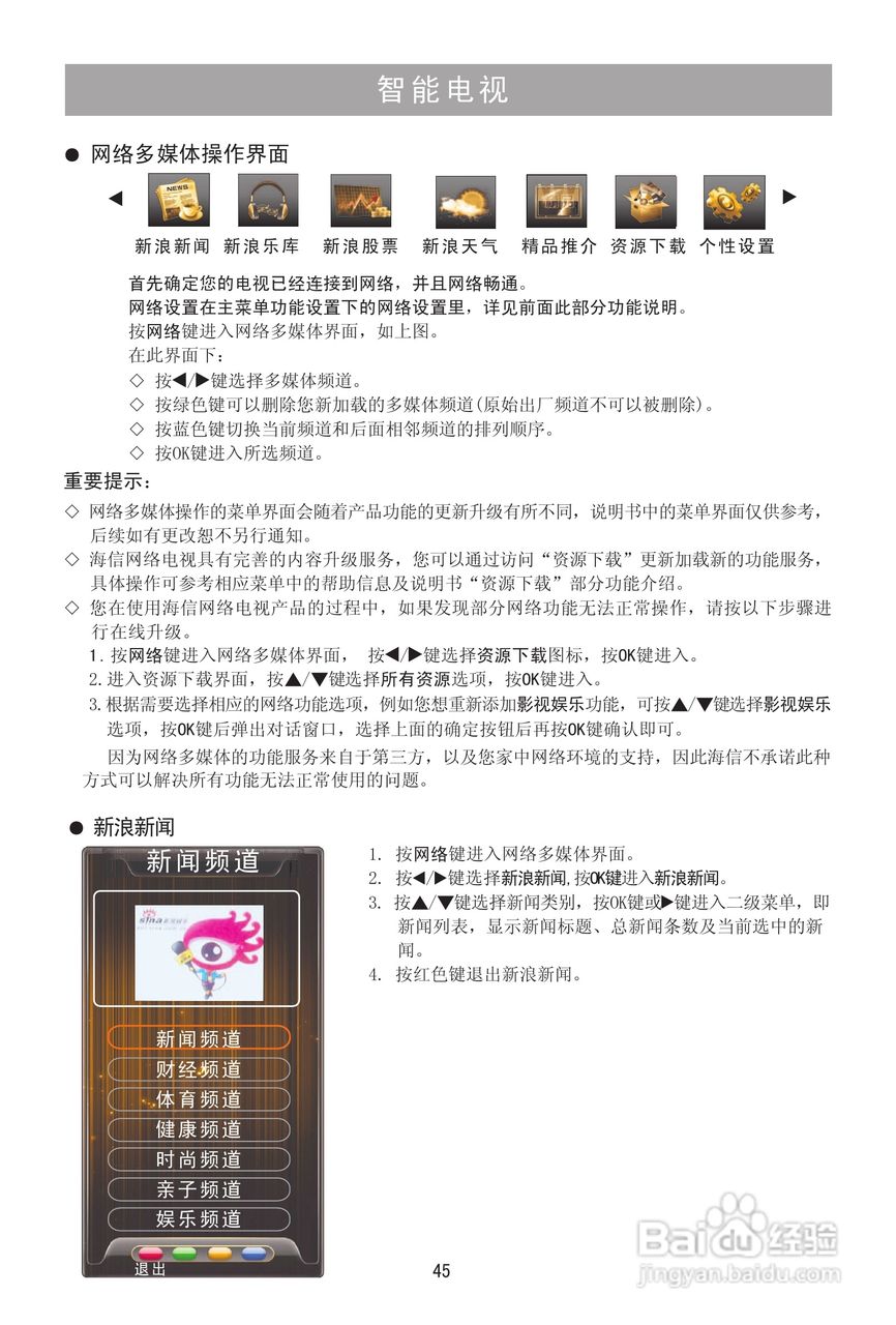 海信LED55T29SG3D液晶彩电使用说明书:[5]