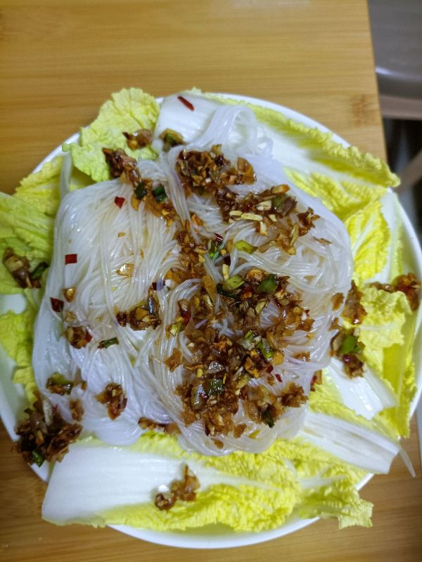低脂蒜蓉粉丝娃娃菜
