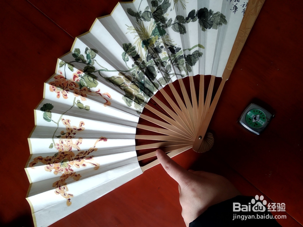 国画作品扇面尺寸怎么标