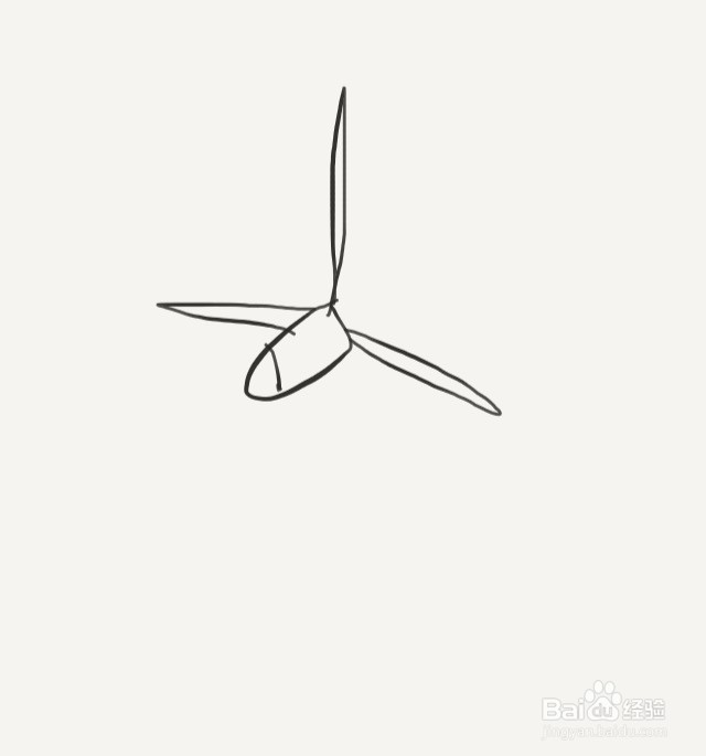 涂鸦系列之如何画风力发电机